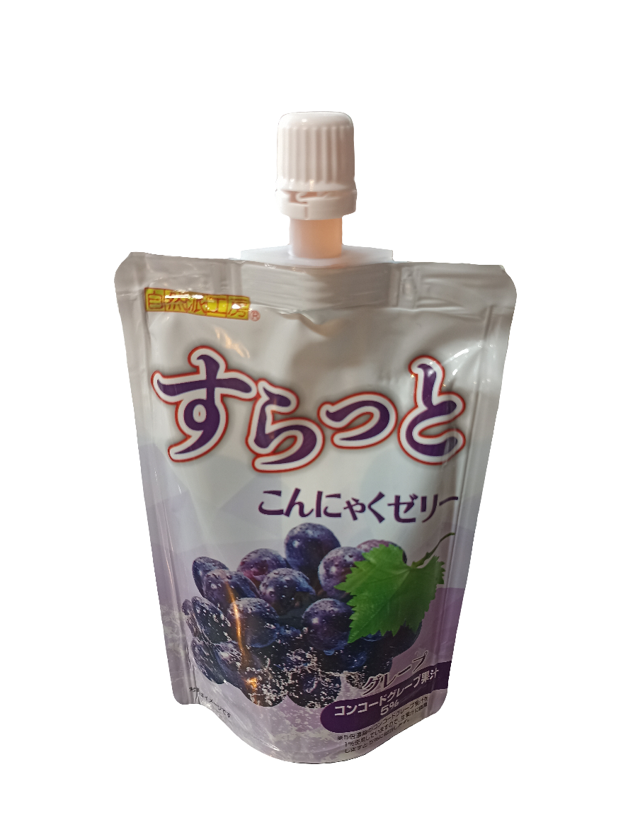 Japanese Konjac Grape Jelly 120g | جيلي العنب الناعم