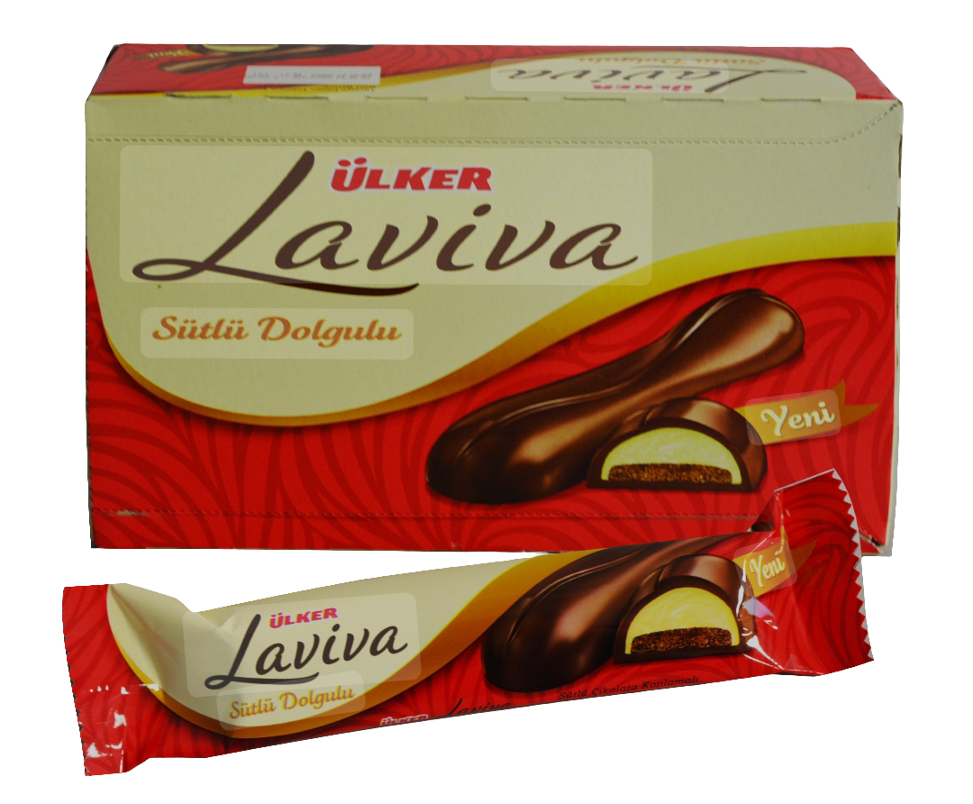 Ulker Laviva White Chocolate 24 x 35g