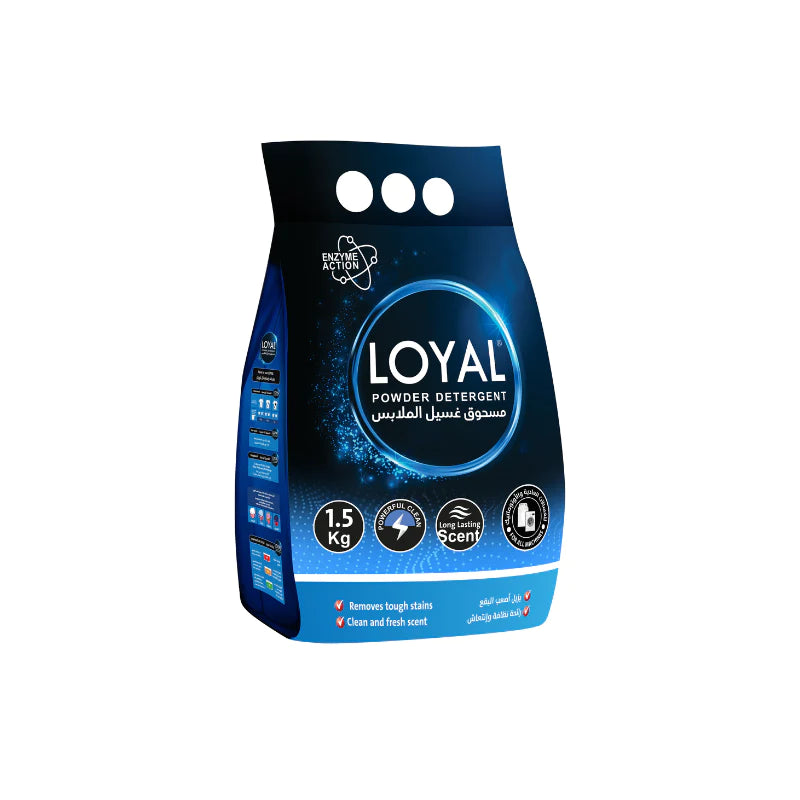 Loyal Detergent Powder 1.5kg | لويال مسحوق غسيل الملابس