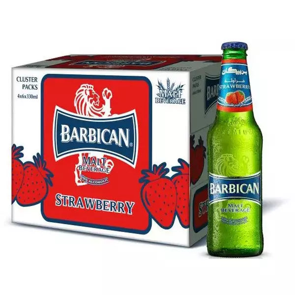 Barbican Strawberry 24 x 330ml | بربيكان فراولة