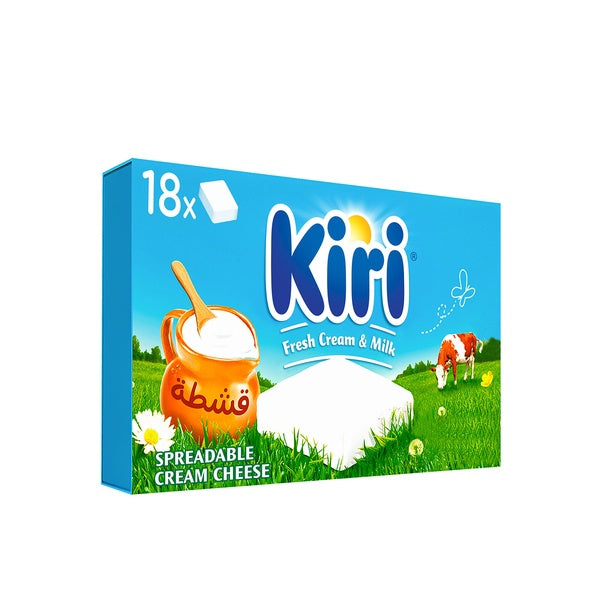 Kiri Spreadable Cream Cheese 18pcs