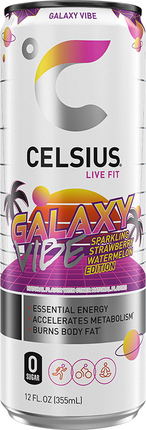 Celsius Energy Drink Galaxy Vibe Sparkling 355ml