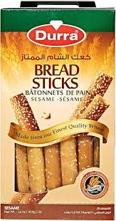 Al Durra Bread Sticks Sesame 12 x 400g