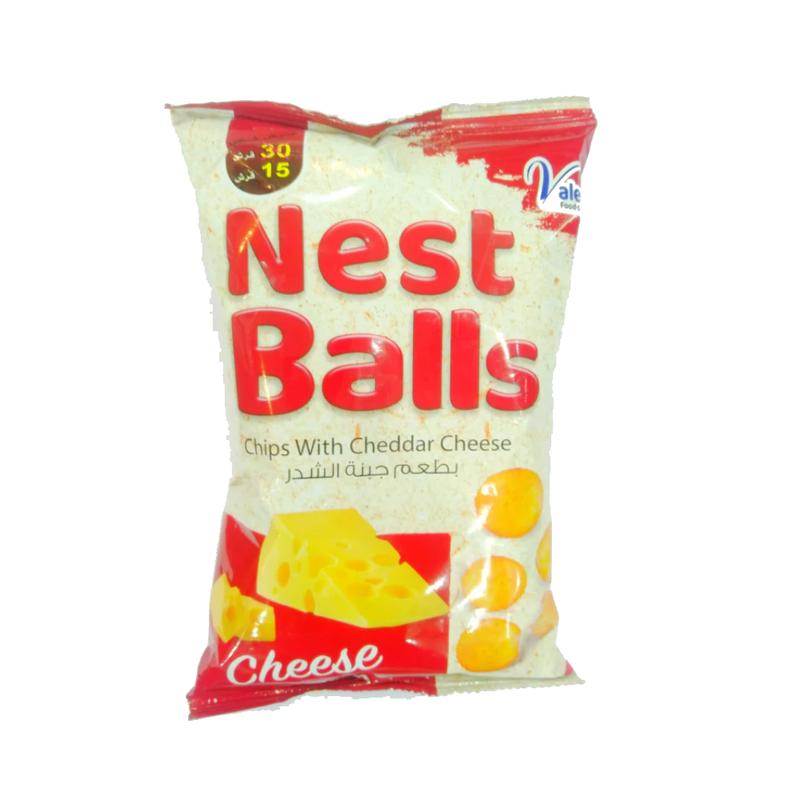 Nest Cheese Balls Chips 50 x 40g