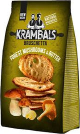 KRAMBALS Forest Mushrooms & Butter 70g | خبز محمص بنكهة المشروم والزبدة