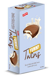 Zalloum Yummy Twins Milk 11 x 27g | زلوم بسكويت الكريمة