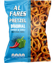 Al Fares Pretzels Sweet & Chilli 120g