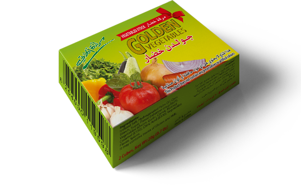 Golden Vegetable Stock Cubes Pack of 24 x 10g |جولدن مكعبات خضار