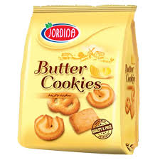 Jordina Butter Cookies Box 12 x 40g | جوردينا بسكويت بالزبدة