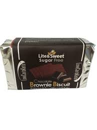 Lite & Sweet Brownie Chocolate Biscuits 200g | بسكوت براوني بالشوكولاتة