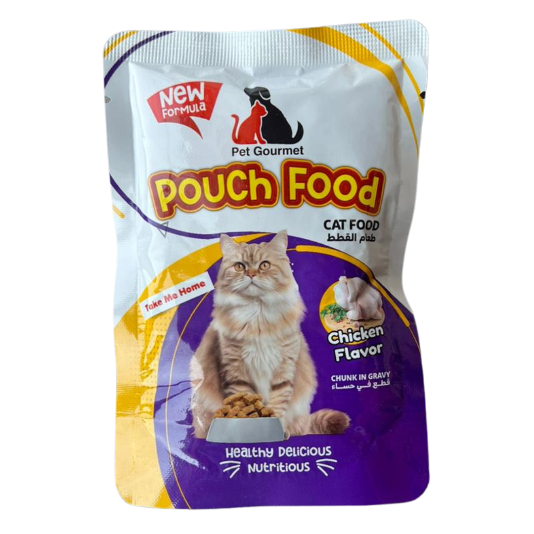 Pet Gourmet Wet Food Chicken Chunks in Gravy 85g | طعام قطط