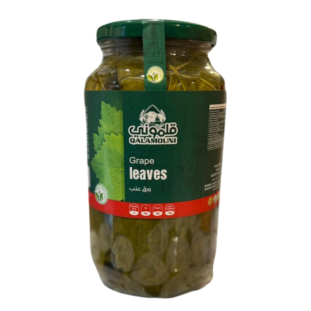 Qalamouni Grape Leaves 660g | قلموني ورق عنب