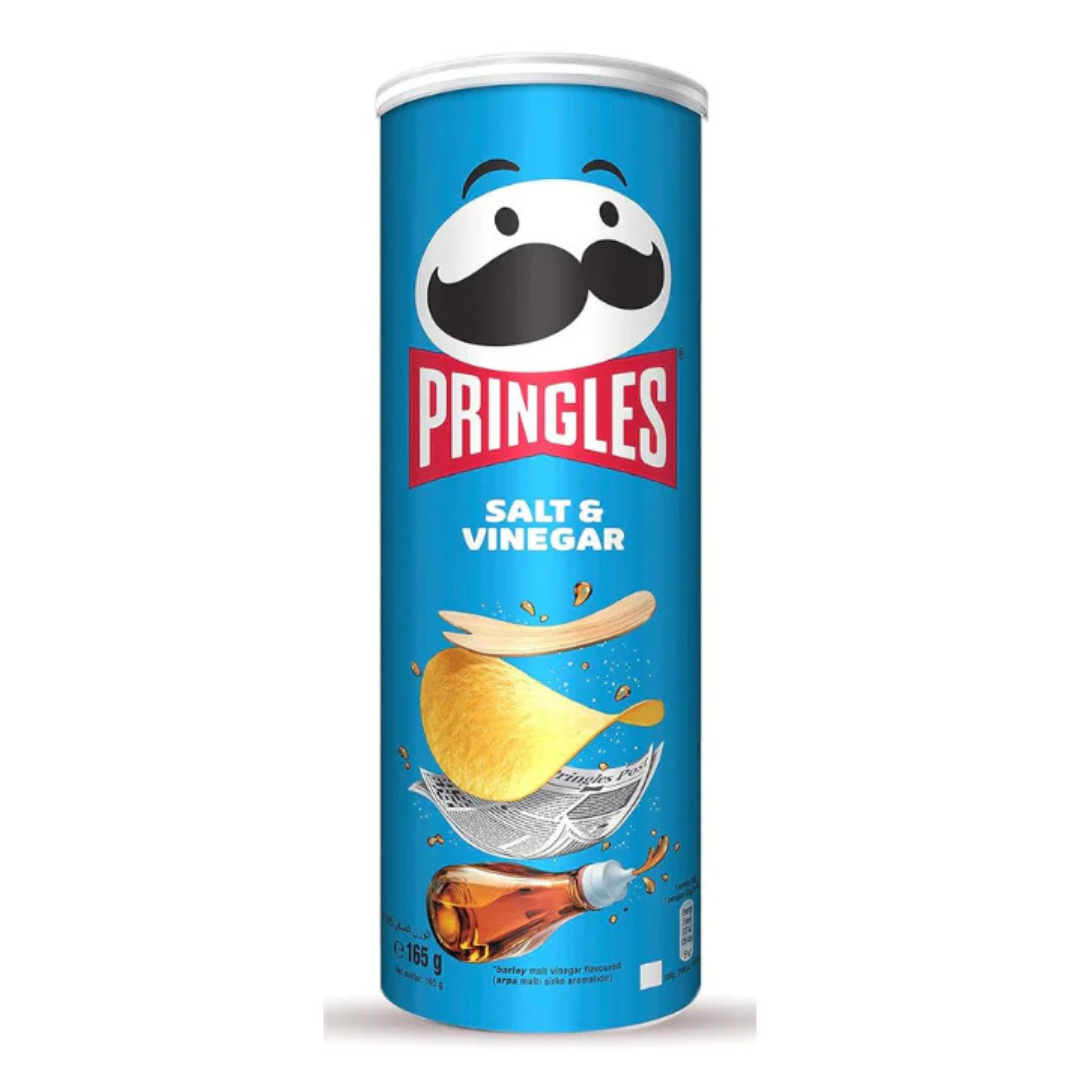 Pringles Salt & Vinegar 165g