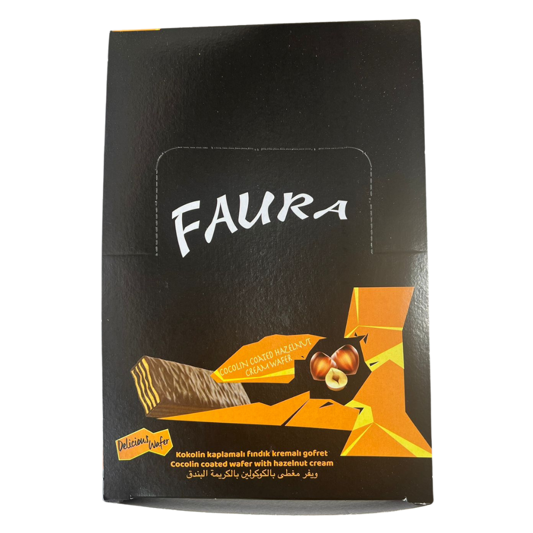 Faura Hazelnut Wafer 15g | فورا ويفر بكريمة البندق