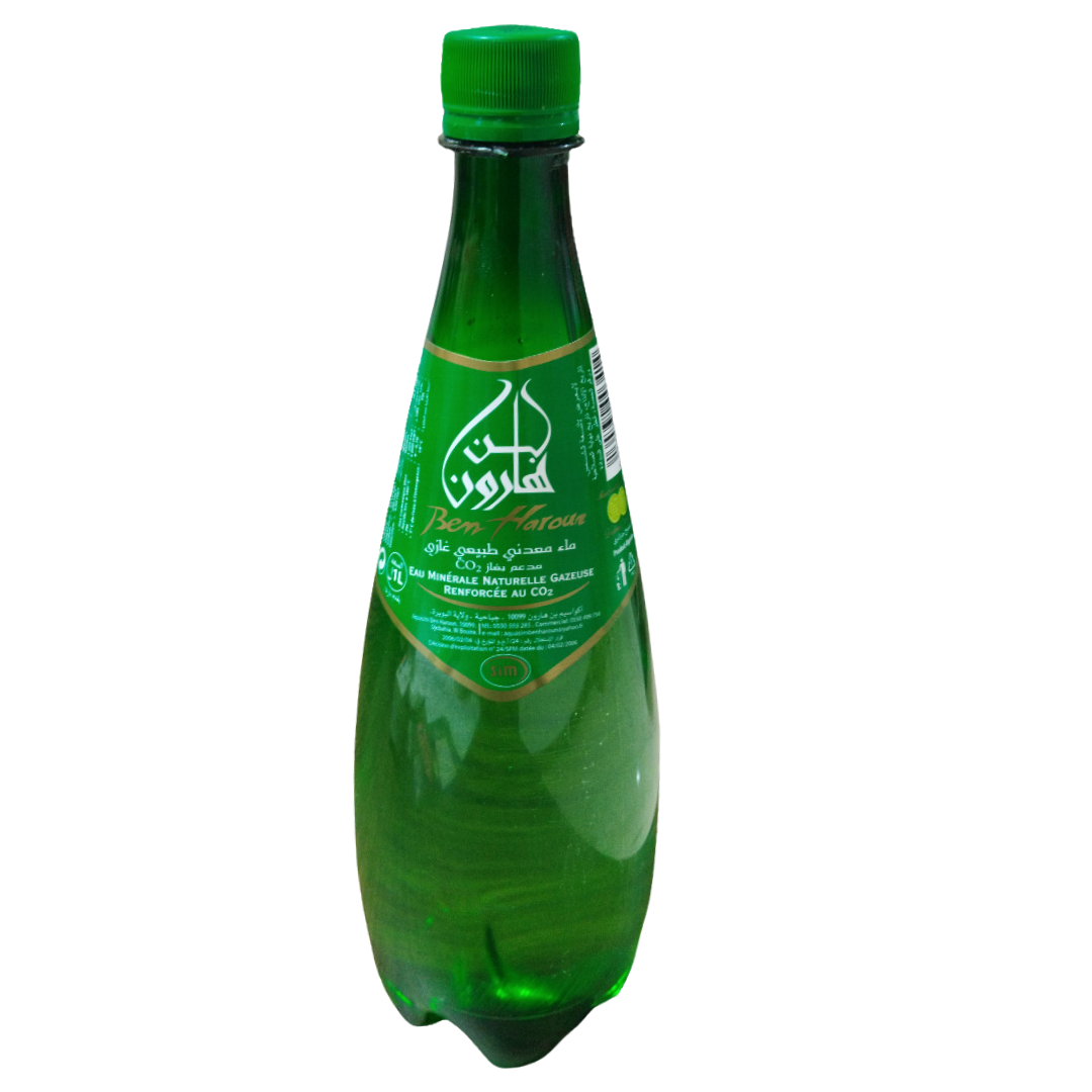 Ben Haroun Sparkling Water 1L | بن هارون مياه غازية