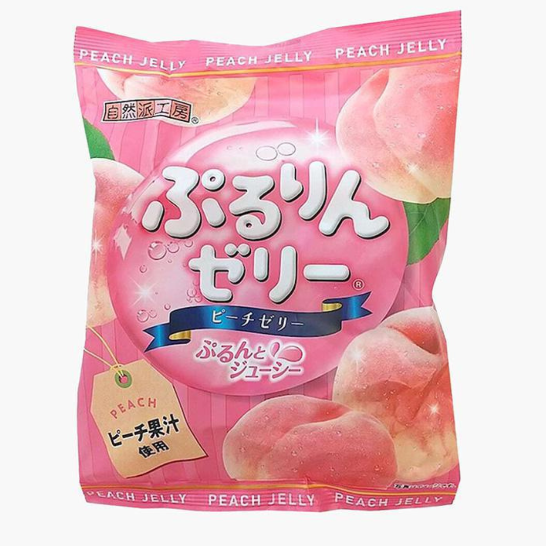 Japanese Pururin Jelly Peach 154g | جيلي بنكهة الخوخ