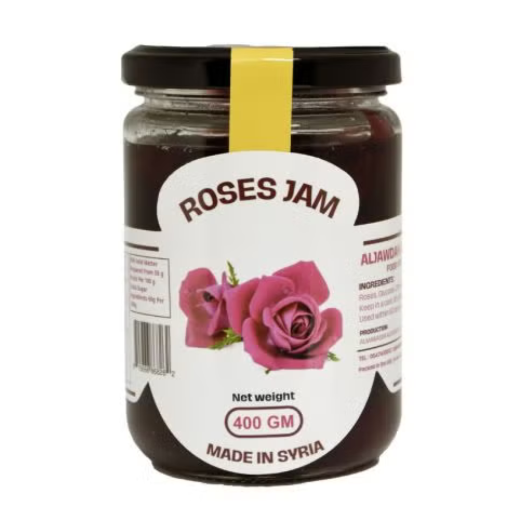 Al Jawda Alaalia Roses Jam 400g | الجودة العالية مربى الورد