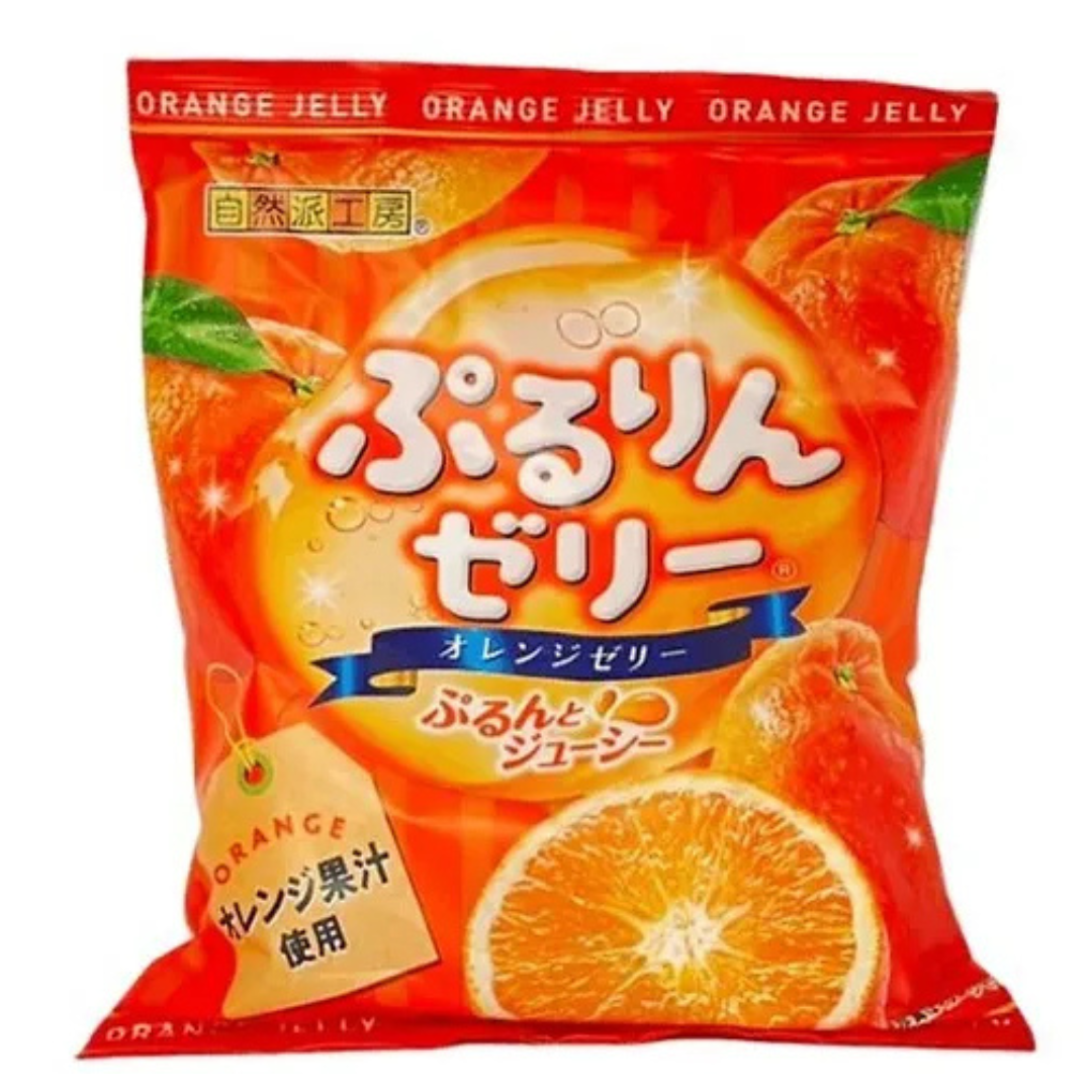 Japanese Pururin Jelly Orange 154g | جيلي بنكهة البرتقال