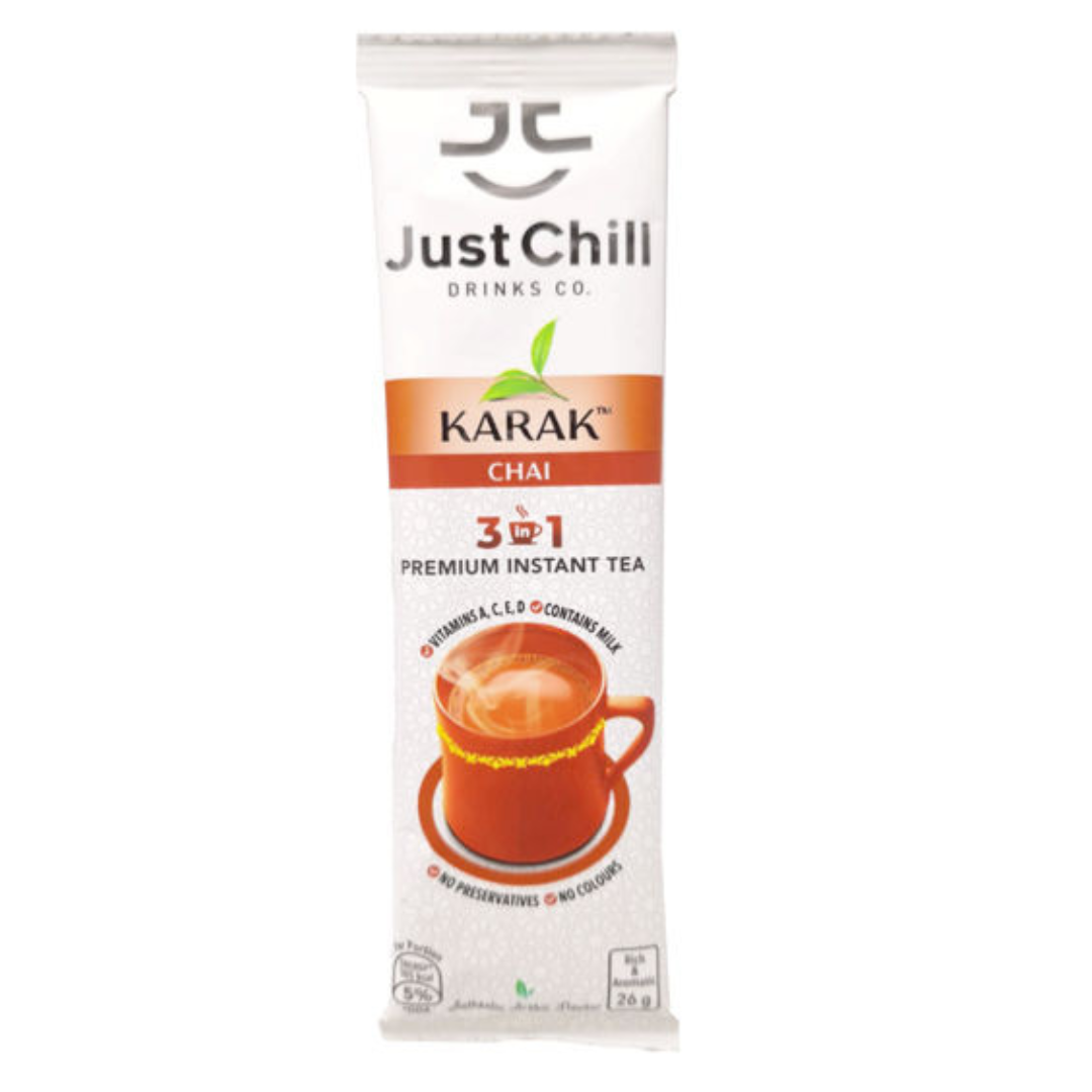 Just Chill Instant Karak Tea (3in1) 26g | شاي كرك