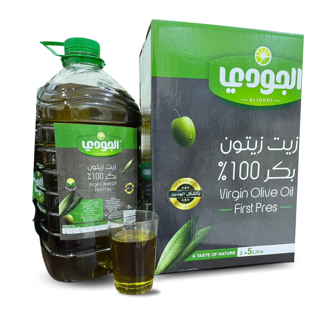 Al Joudi Extra Virgin Syrian Olive Oil 16L | الجودي زيت زيتون سوري