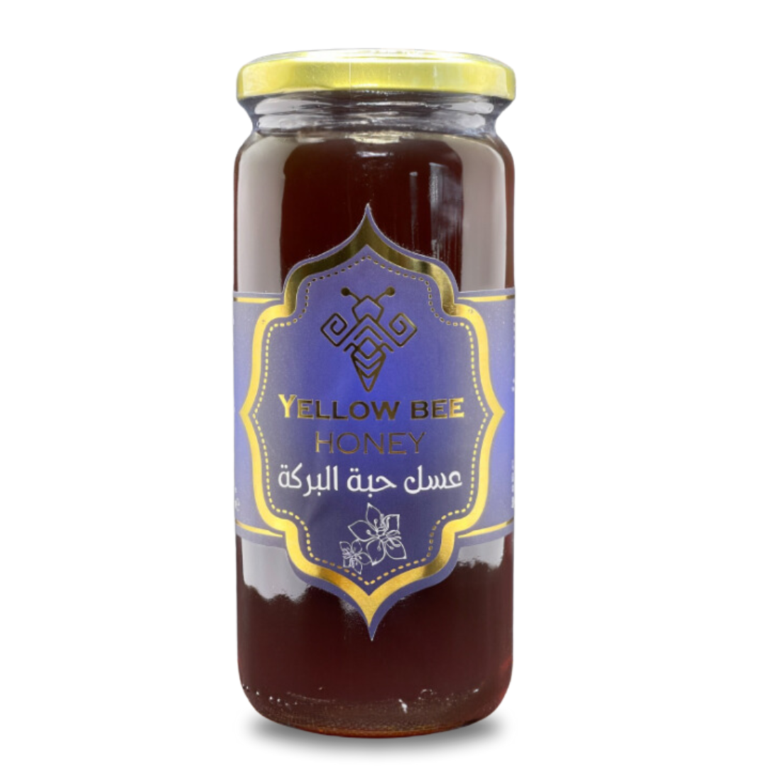 Yellow Bee Black Seeds Honey 650g