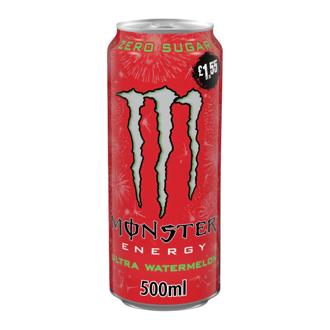 Monster Ultra Watermelon Zero Sugar Energy Drink 500ml