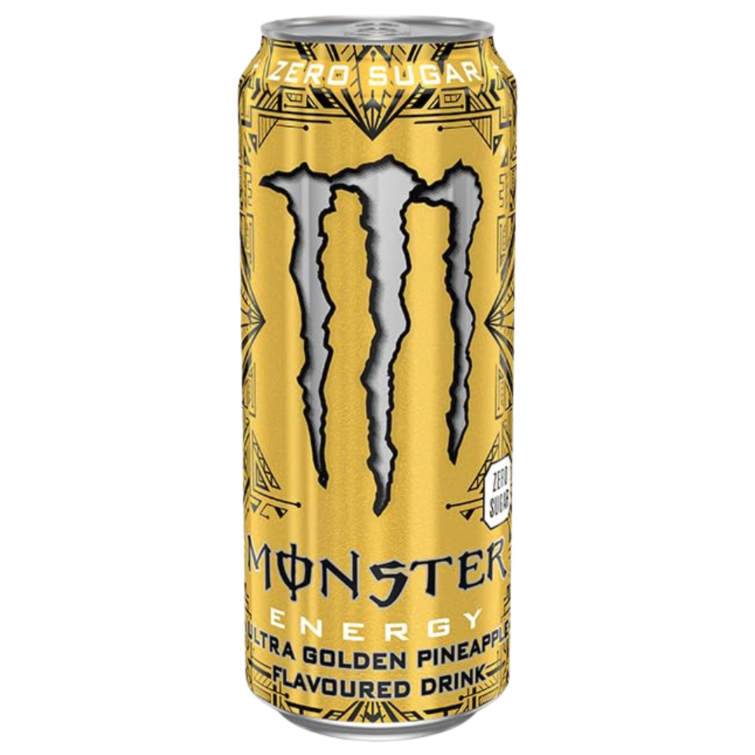 Monster Ultra Gold Zero Sugar Energy Drink 500ml