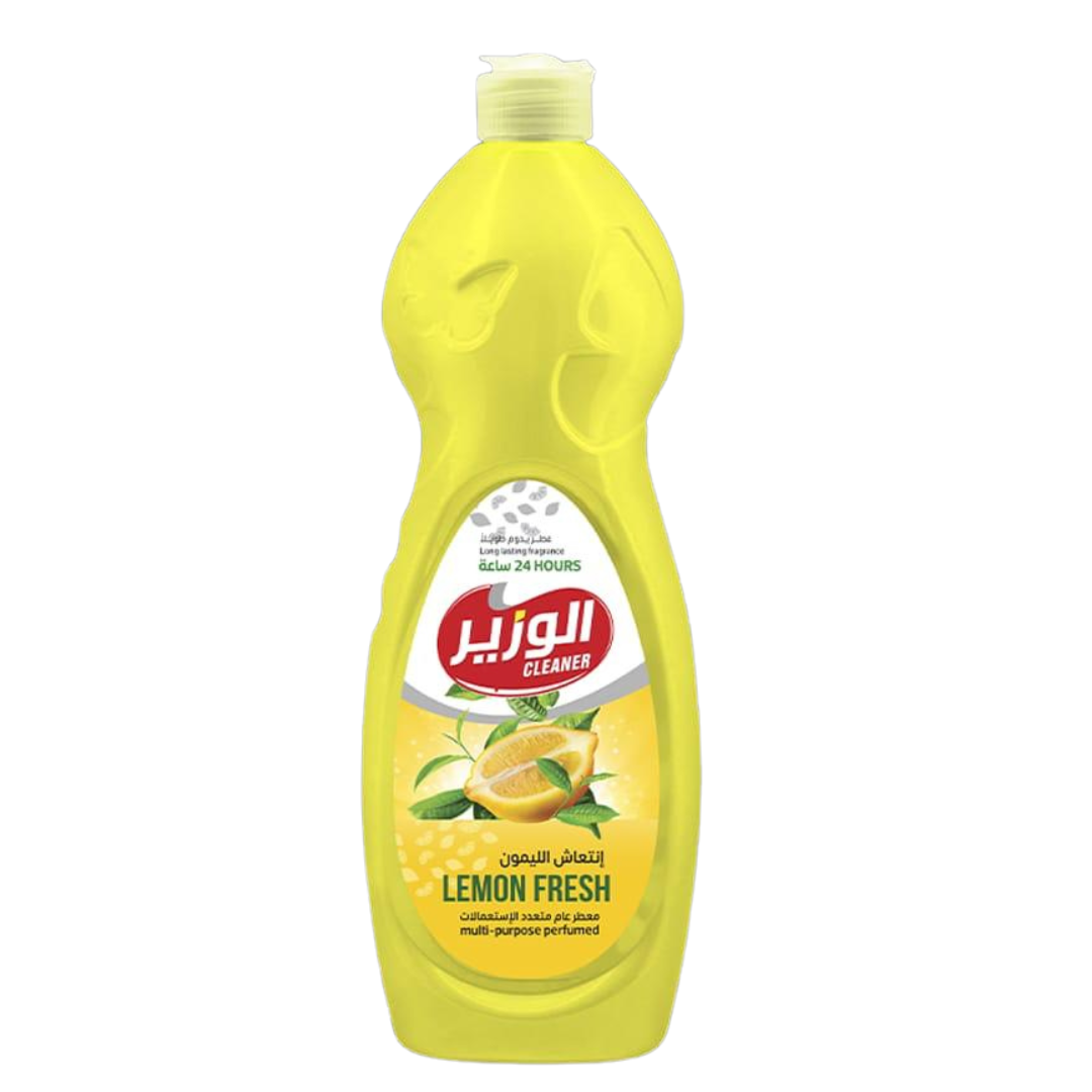 Al Wazir Multipurpose Detergent  Yellow 600ml | الوزير معطر متعدد الاستعمالات