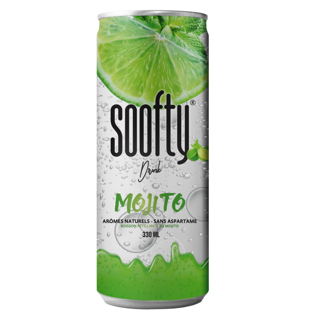 Soofty Sparkling Mojito Flavor 330ml | سوفتي موهيتو