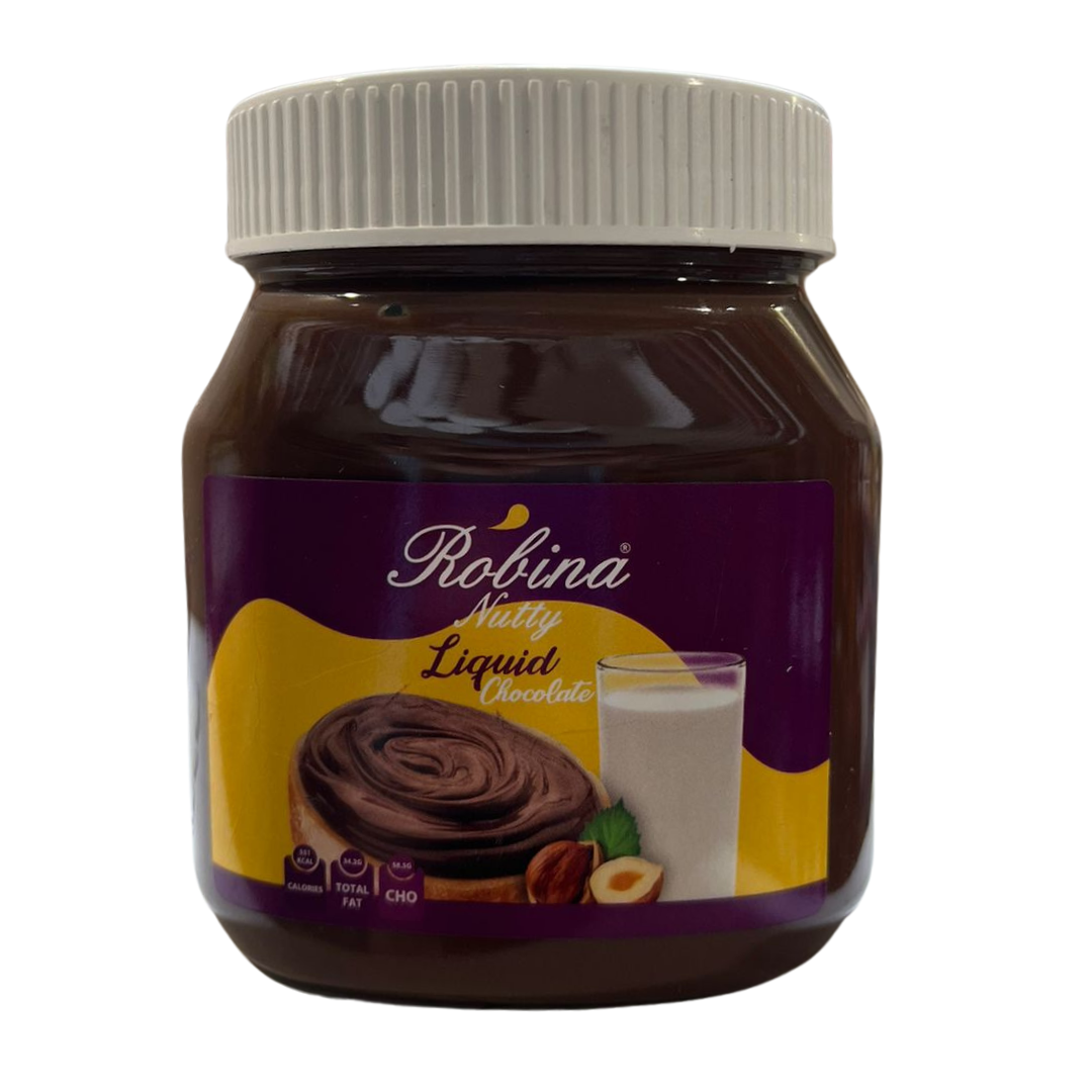 Robina Nutty Liquid Chocolate 24 x 275g | روبينا شوكولاتة للدهن