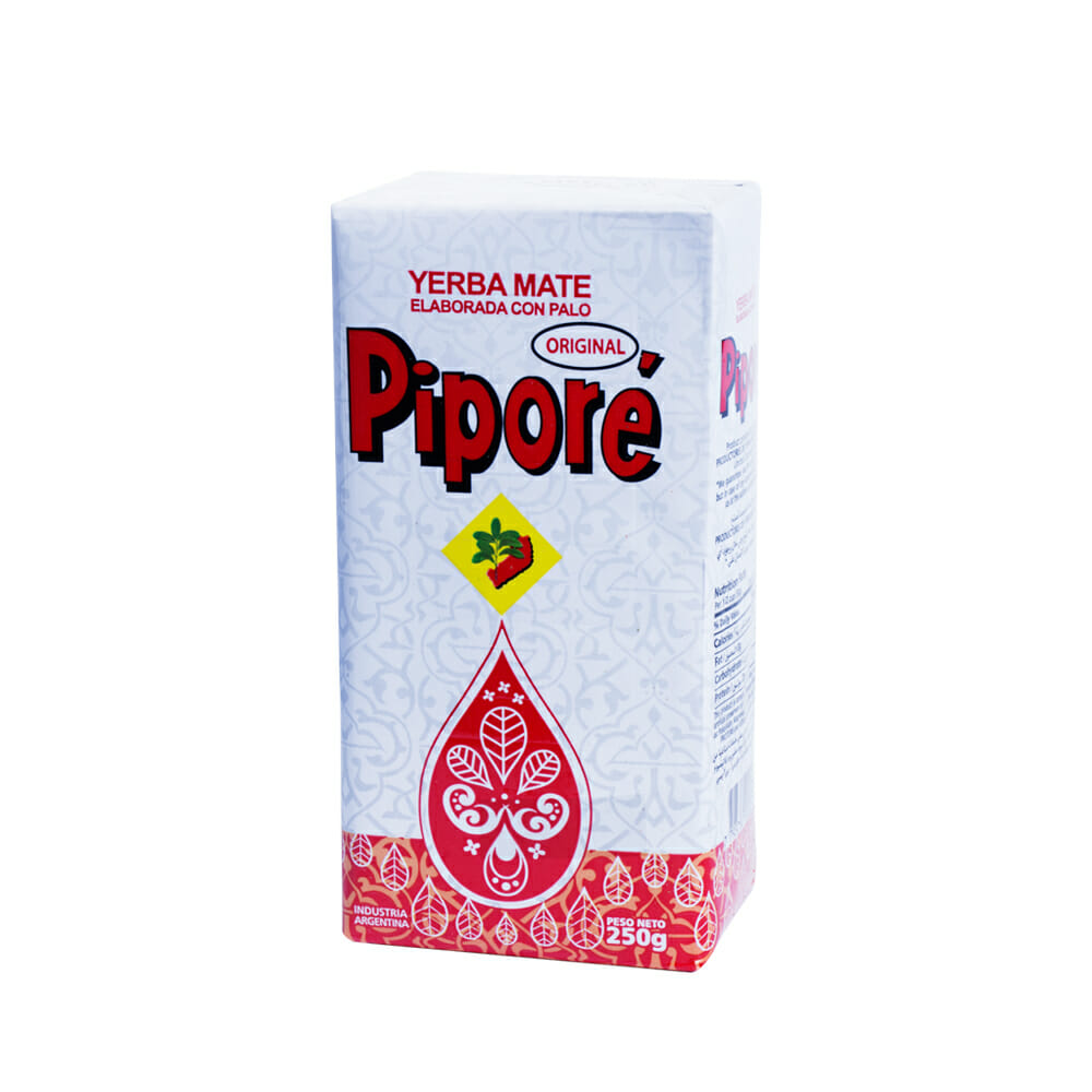 Pipore Yerba Mate White 250g X 20 | بيبوري متة بيضاء