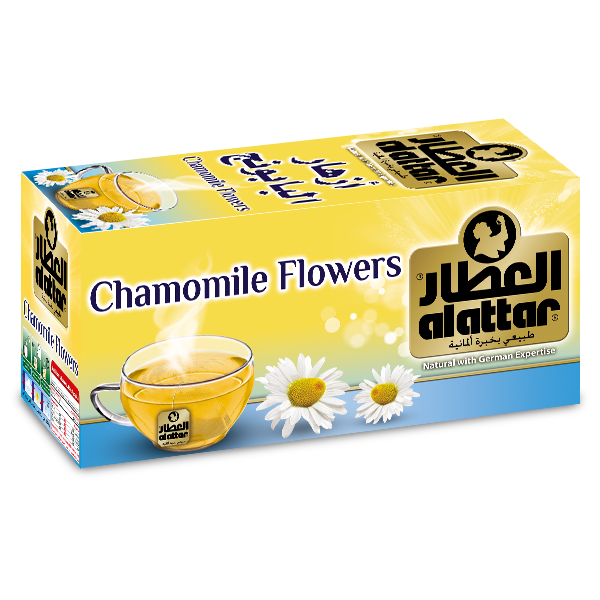 Alattar Chamomile Tea Bags of 20pcs | العطار بابونج