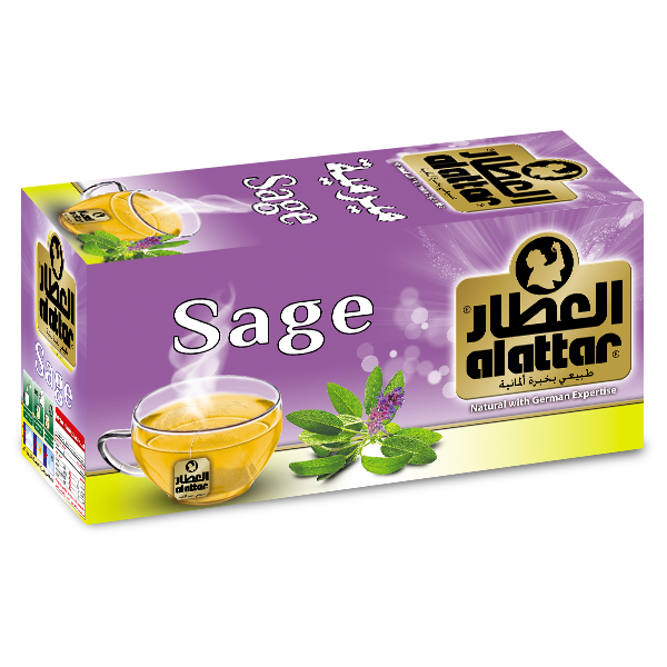 Alattar Wild Sage Tea Bags of 20pcs | العطار ميرمية