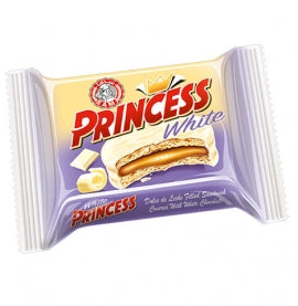 Princess White Chocolate Mini Wafer 20g | برنسيس ويفر ابيض صغير