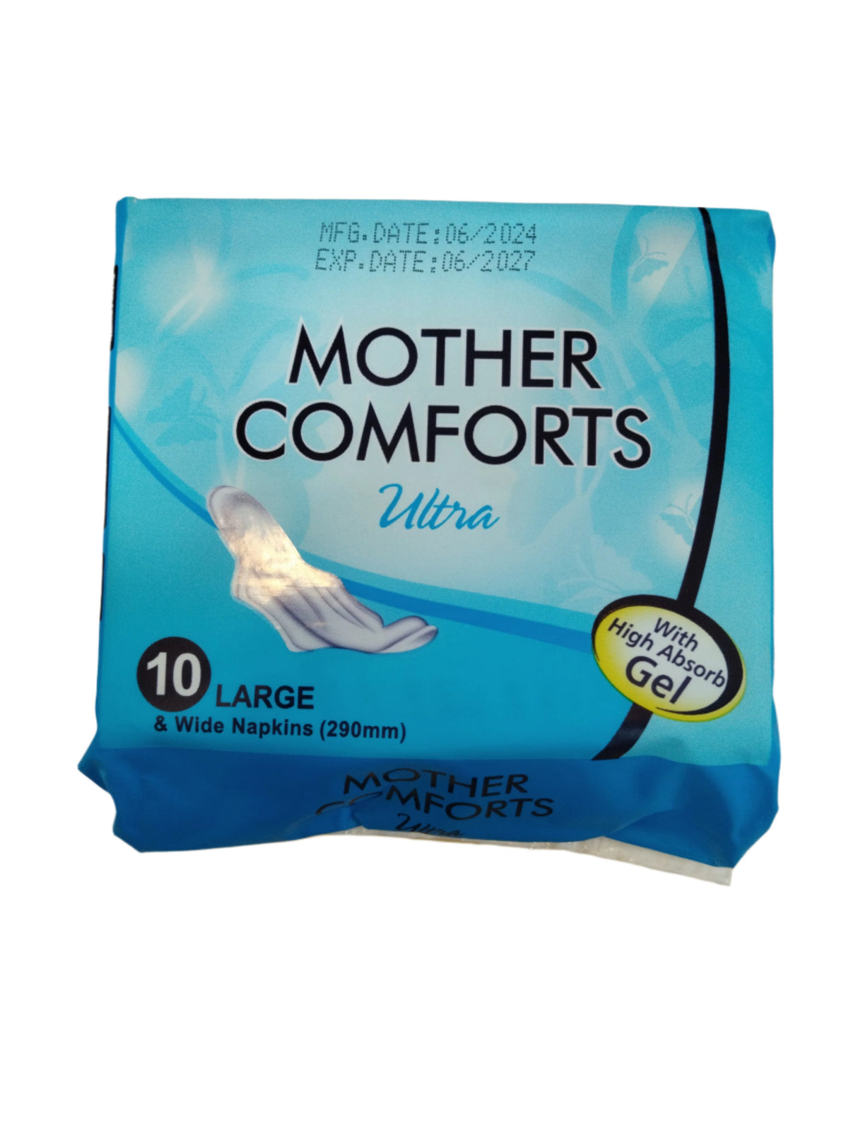 Mother Comforts Pads 290mm Pack of 10 | فوط نسائية