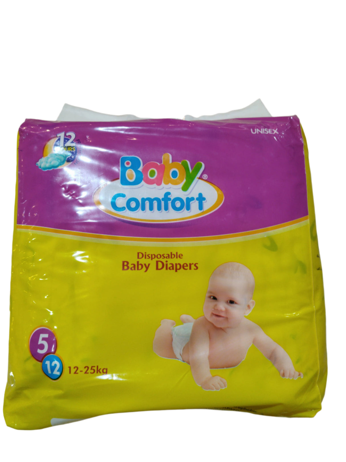 Baby Comfort Diapers No. 5 | حفاضات اطفال 12-25كجم