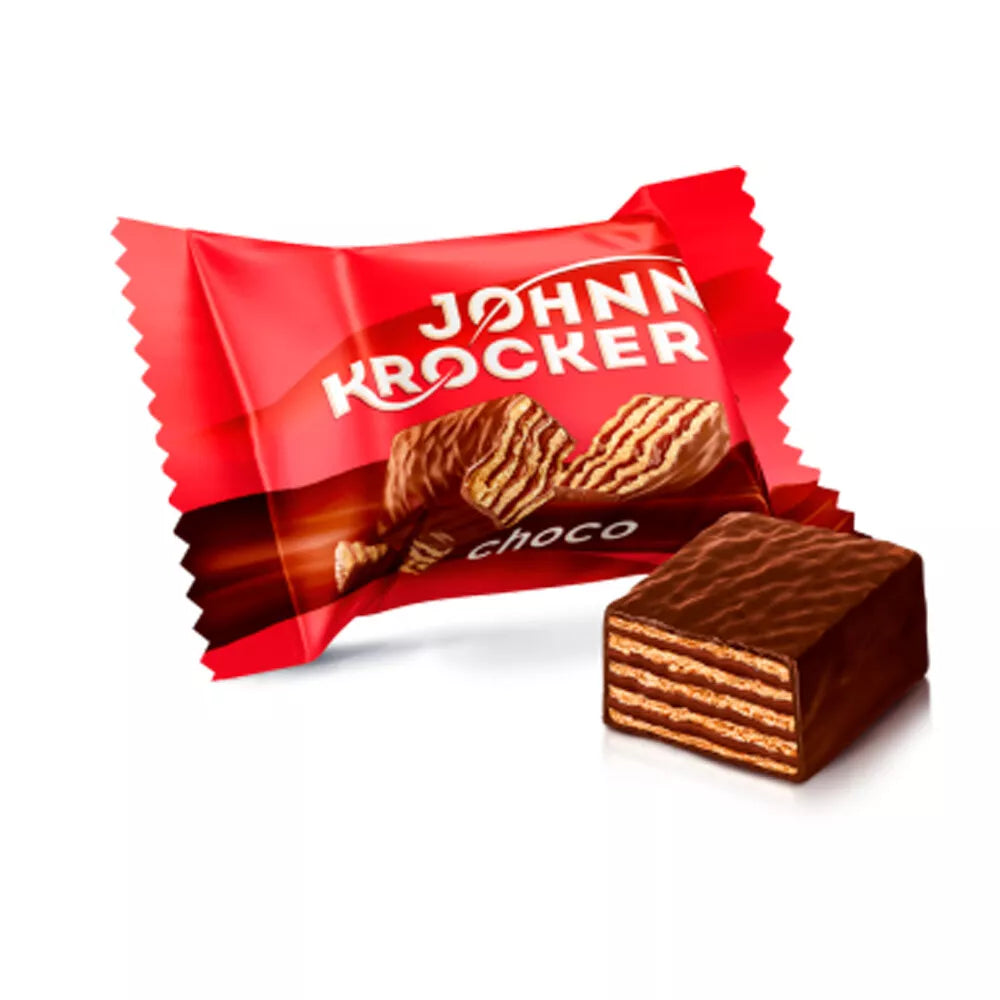 Roshen Johnny Krocker Choco | روشن ويفر مغطى بالشوكولاتة