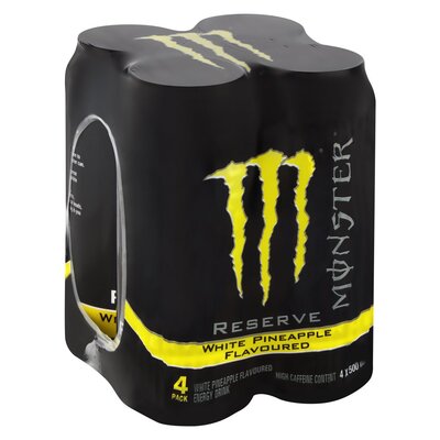 Monster Reserve White Pineapple Energy Drink 6 x 500ml