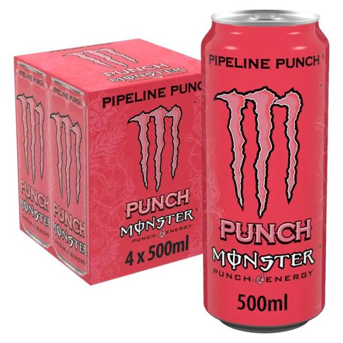 Monster Pipeline Punch Energy Drink 6 x 500ml