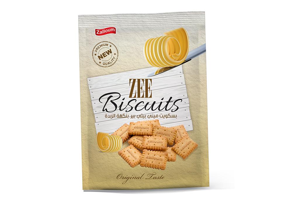 Zalloum Zee Biscuits 45g | زلوم بسكويت ميني سادة