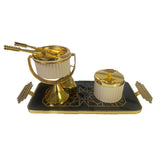 Burner Set Tray | صينية بخور مع مضيفة