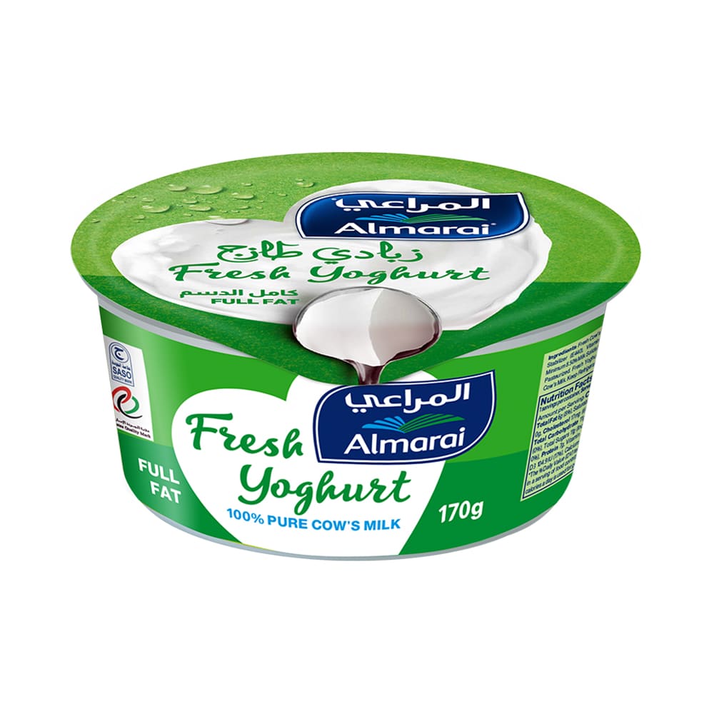 Al Marai Fresh Yoghurt 170g | زبادي كامل الدسم