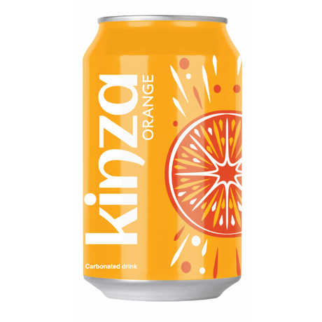 Kinza Orange Drink 300ml Box of 24 | كنزا بطعم البرتقال