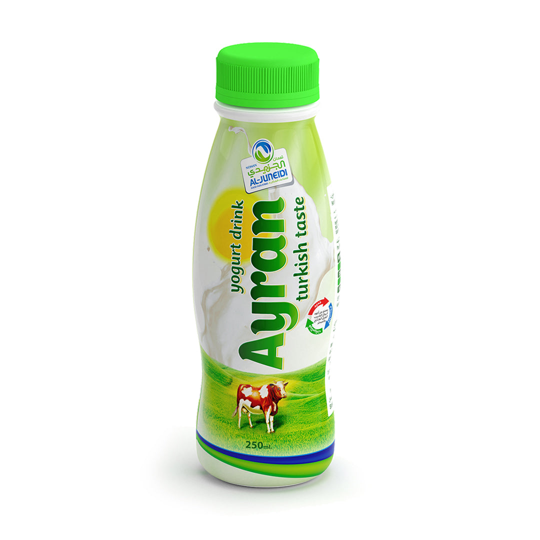 Al Juneidi Ayran Turkish Taste 250ml | الجنيدي لبن عيران المذاق التركي