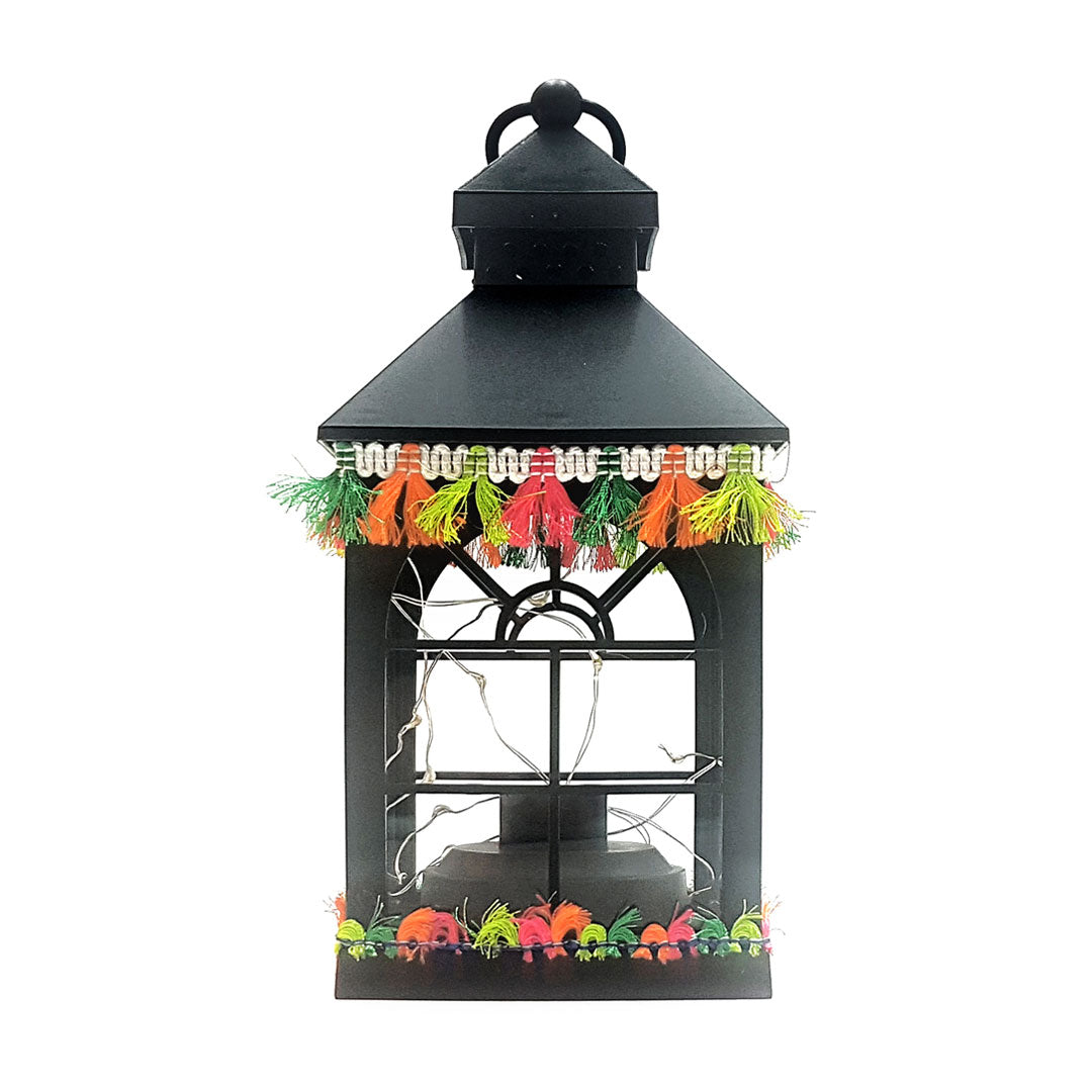 Ramadan Decoration - Black Lantern (Led) - 2kShopping.com