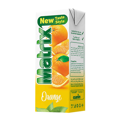 Matrix Orange Juice 200ml |عصير ماتريكس بالبرتقال