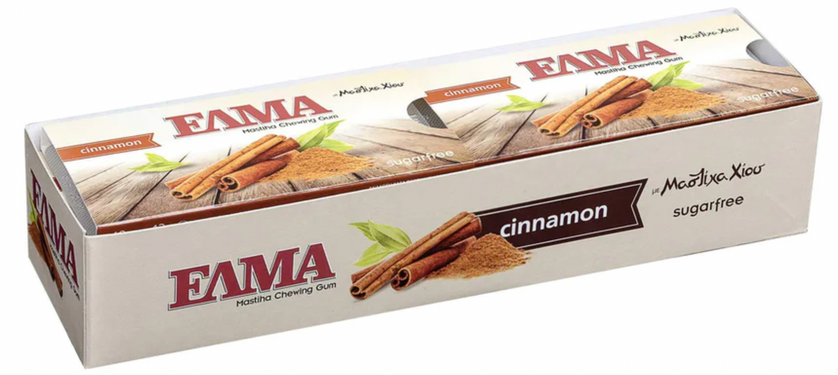 Elma Cinnamon Sugar Free Gum Pack of 10 | علكة قرفة بدون سكر