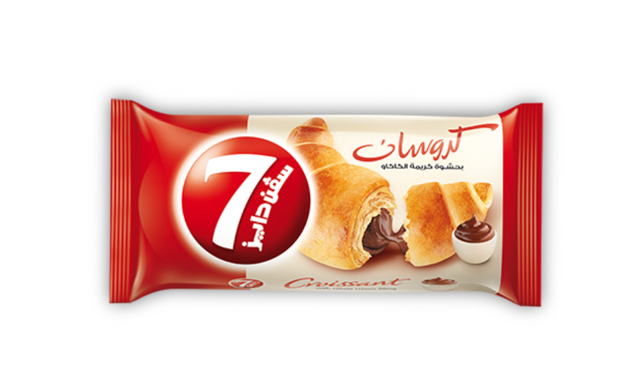 7Days Chocolate Croissant 6 x 55g | كرواسان الشوكولاتة