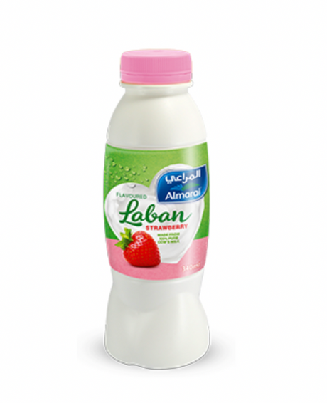 Al Marai Strawberry Laban 340ml | لبن بالفراولة