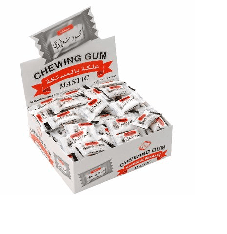 Pack de 14 plaquettes chewing gum au mastic de chios et à la menthe